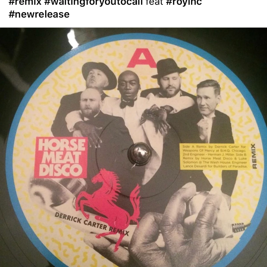 WAITING FOR YOU TO CALL 12” Vinyl.