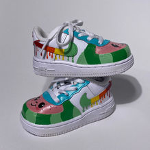 Customised Drippy Colours sneakers.