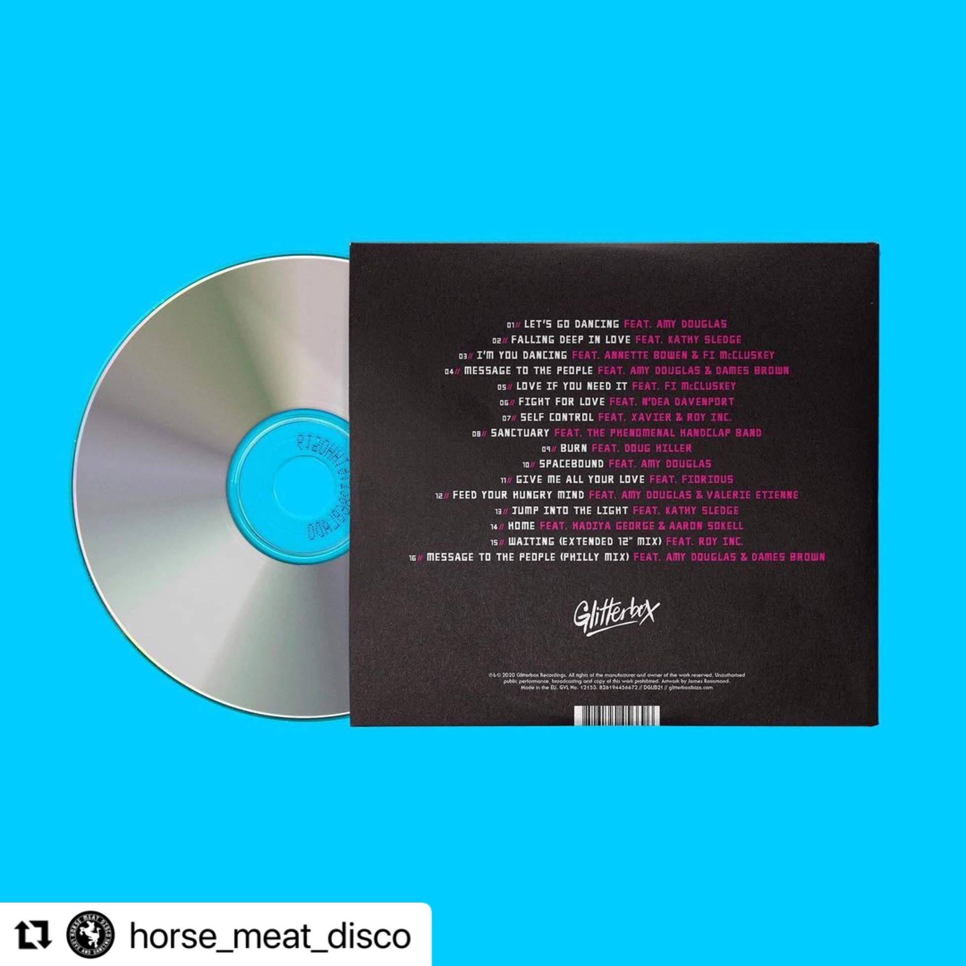 LOVE AND DANCING, the Album by Horse Meat Disco.