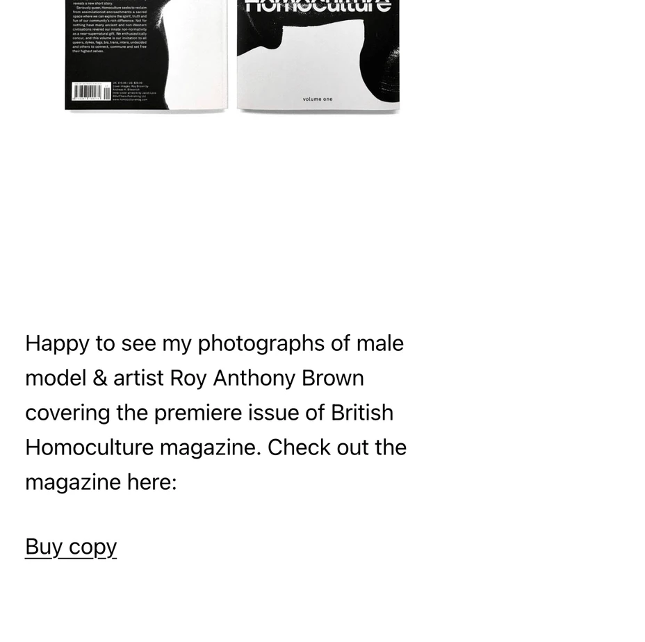 A graphic from Homoculture magazine.
