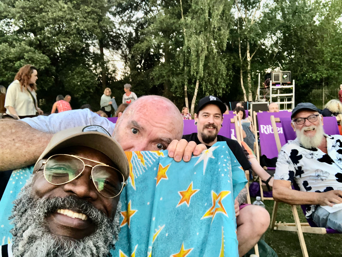 Summer cinema fun with ROY INC and friends.