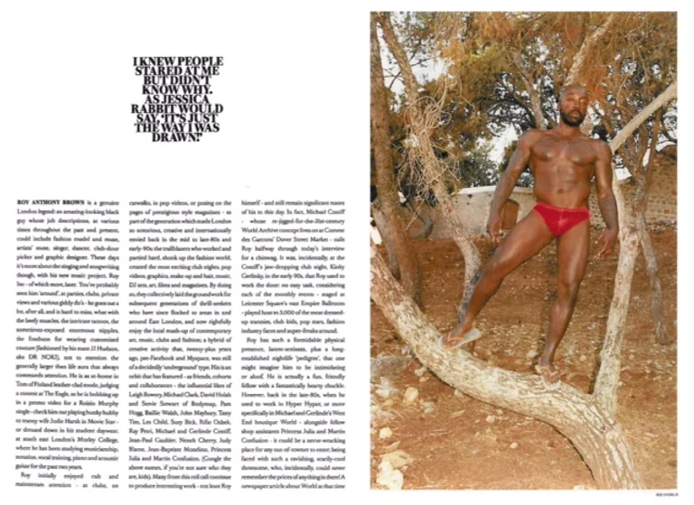 A PONYSTEP Magazine feature on ROY INC.