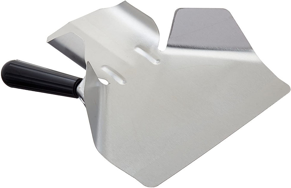 Küçük resim: Winco FFB-1R French Fry Scoop, Stainless