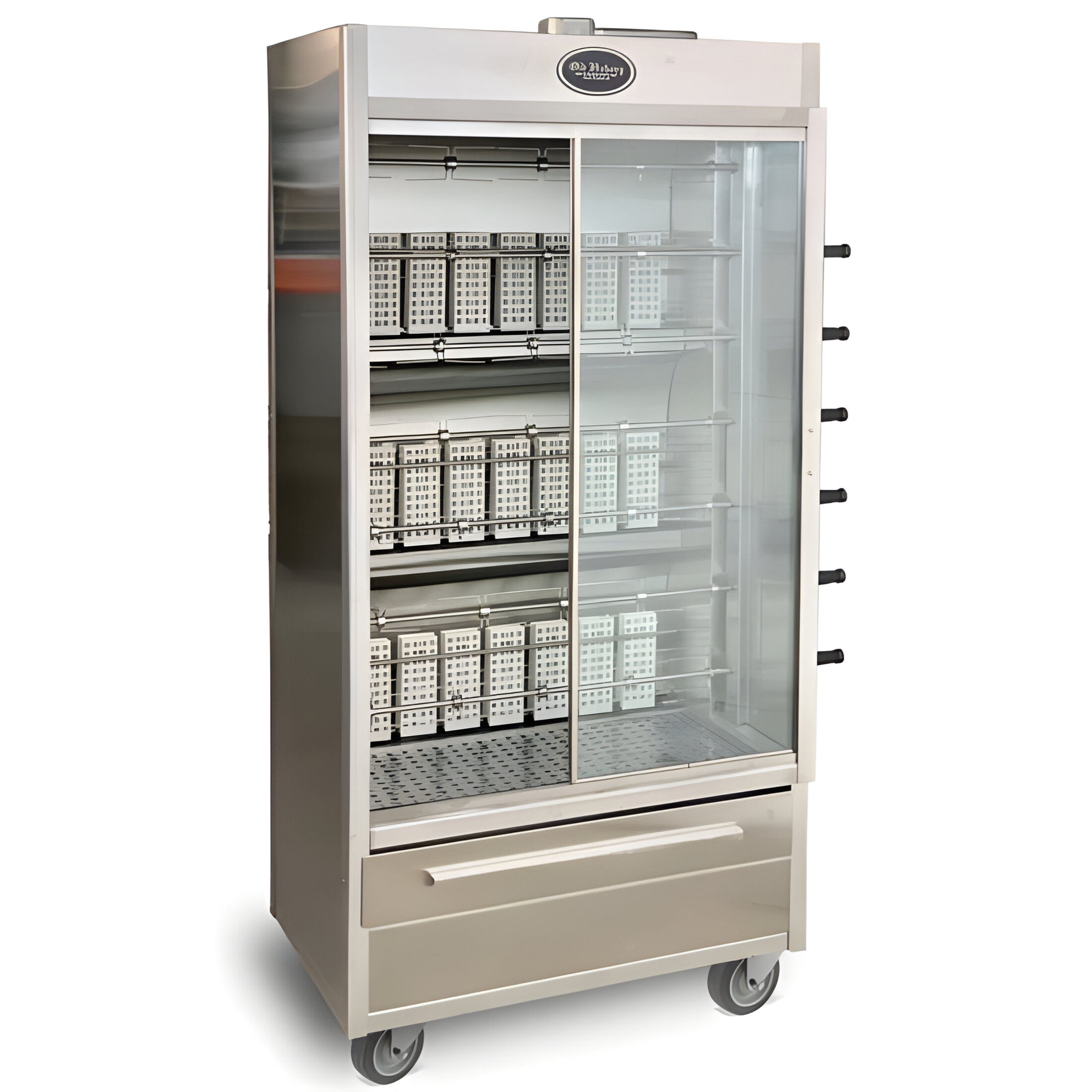 Old Hickory N7G-LP 35 Chicken Commercial Rotisserie Oven Machine, Liquid Propane