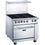 الصورة المصغرة: Dukers DCR36-6B 36″ Commercial Gas Range, Six Open Burners