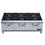 الصورة المصغرة: Dukers DCHPA36 6 Stainless Steel Burners Hotplate Gas Countertop - 168,000 BTU