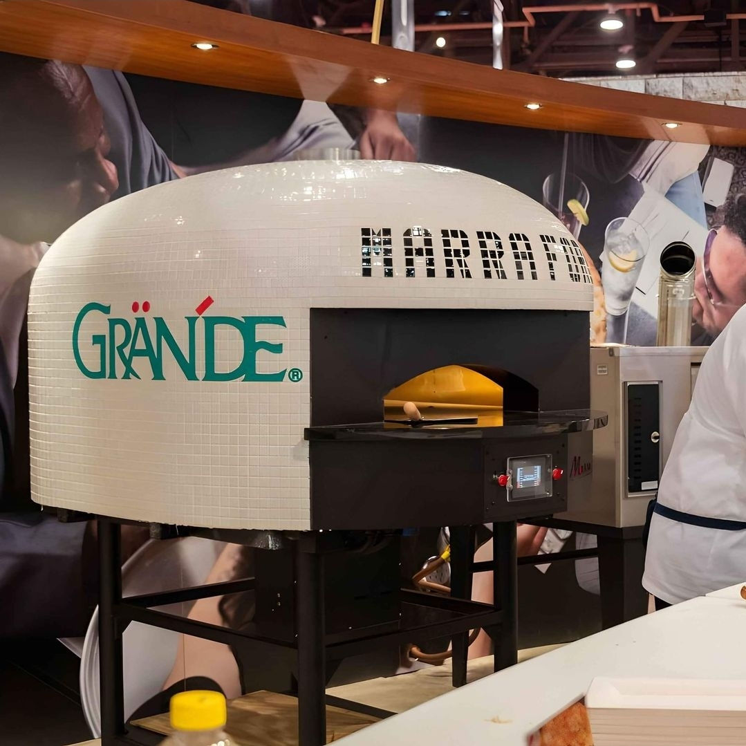 Marra Forni Neapolitan Static Pizza Oven, Wood/Coal/Gas Fired, Brick Deck