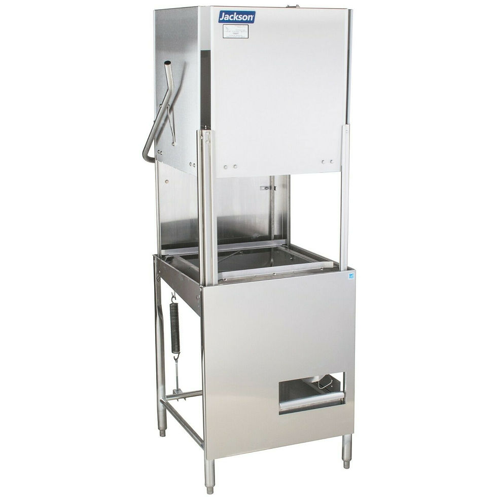Thumbnail: New Jackson CONSERVER XL-E Low Temp Door Type Dishwasher w/ 39 Racks/hr Capacity
