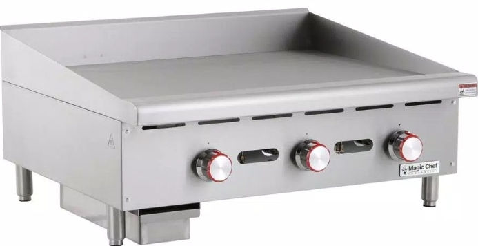 Thumbnail: New Magic Chef MCCMG36A (36") Manual Controlled Flat Griddle NG