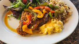 Arranged Food and Objects