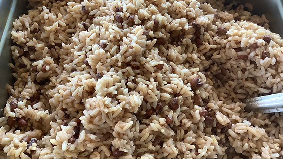 Rice and peas