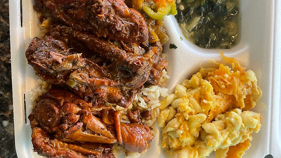 Stew Chicken Dinner