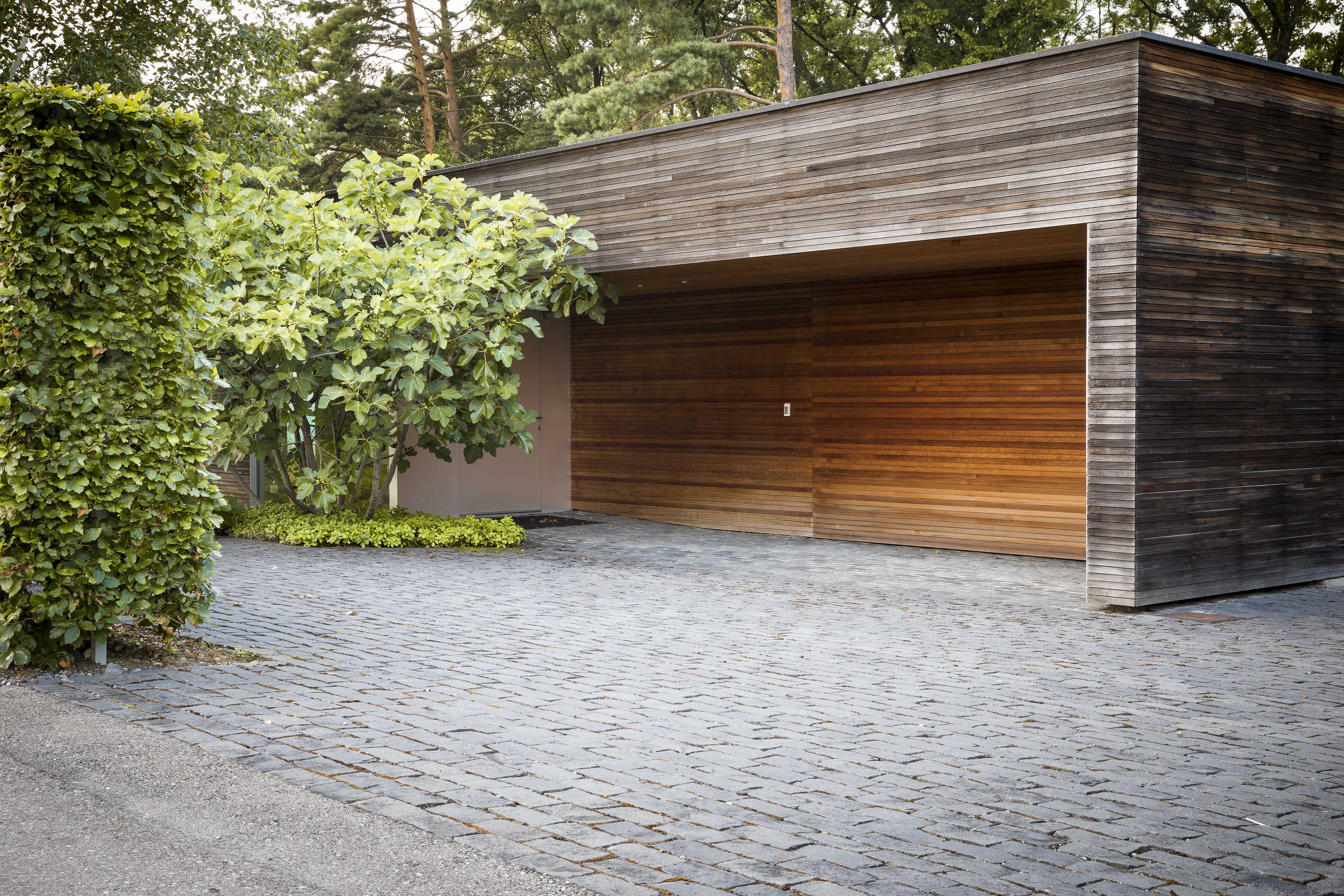 Garage en bois