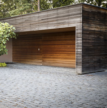 Garage en bois