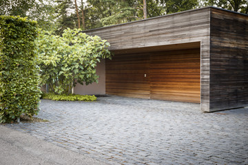 Wooden Garage