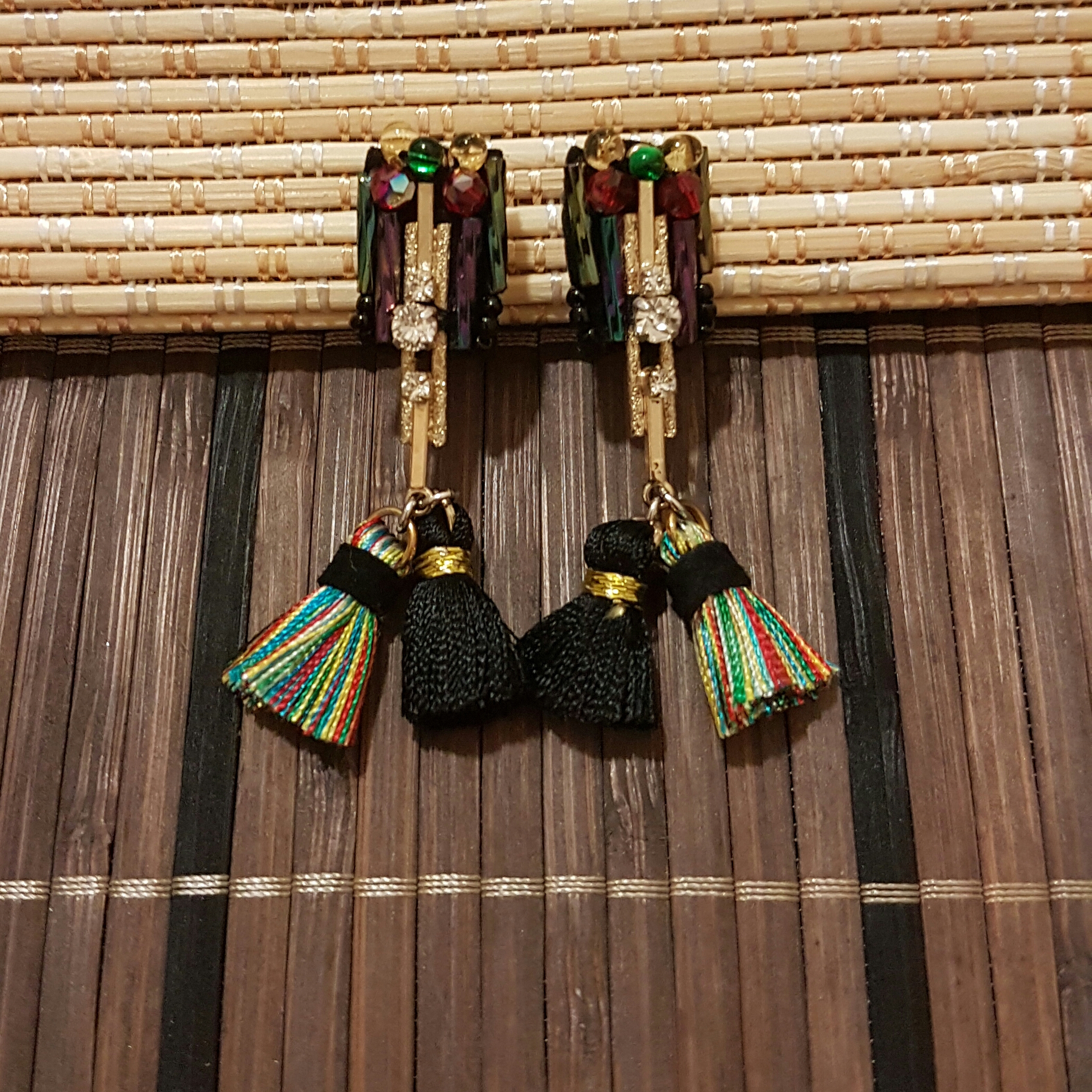 | ART003 | Aztec Rainbow Earrings