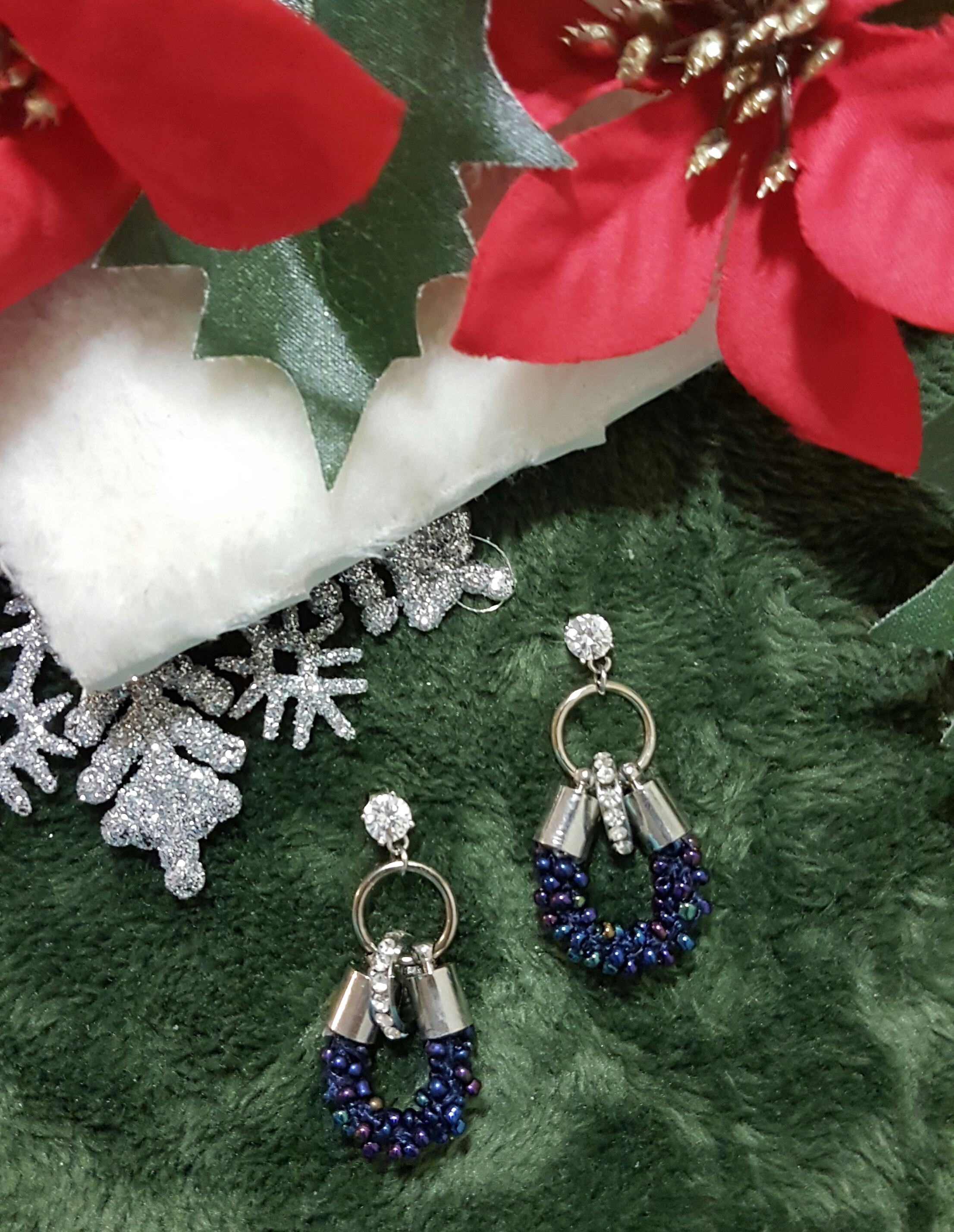 | ARF029 | Beaded Loop Earrings