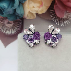 | ARAN10 | Bunny & Posies (Purple)