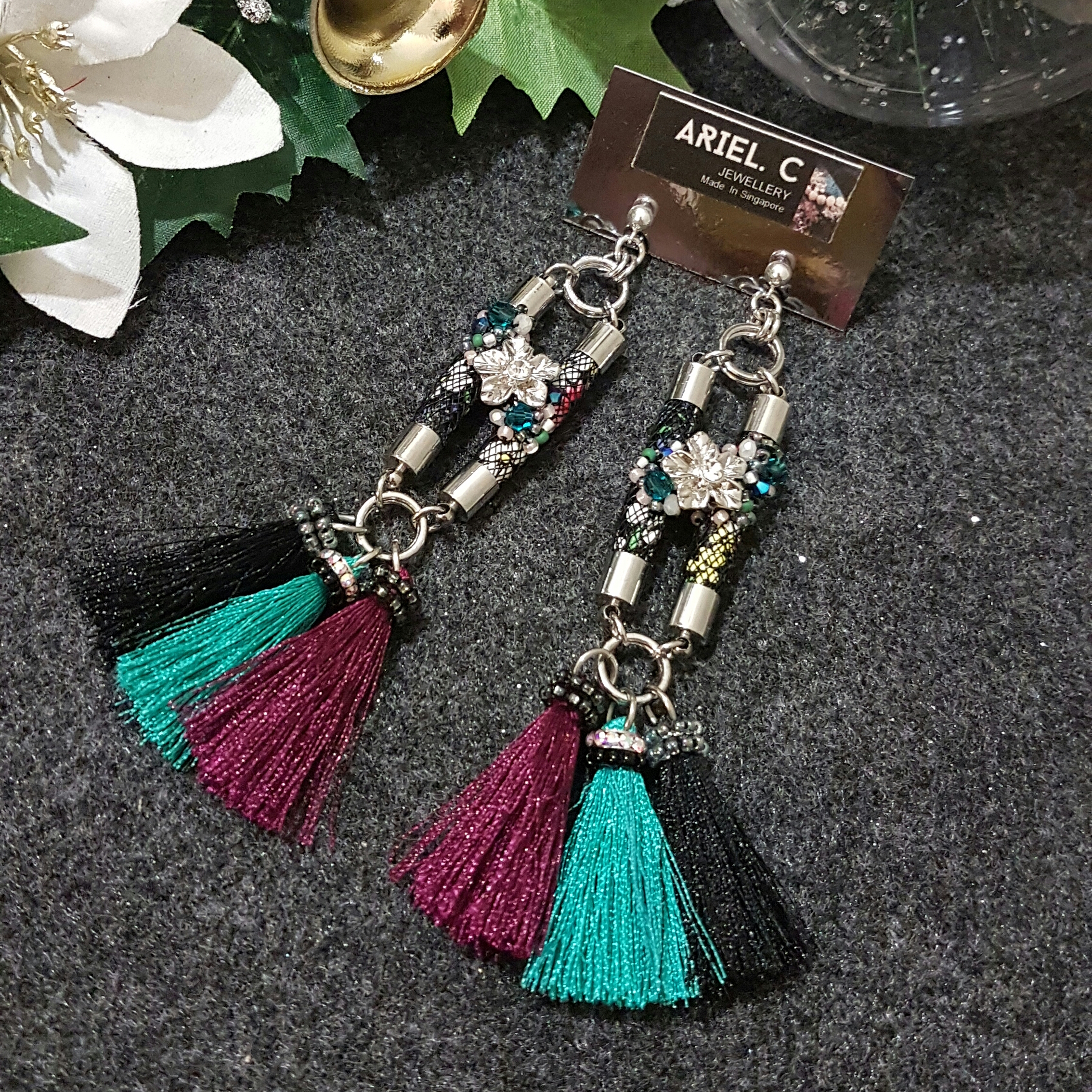 | ARX007 | Retro Festive Earrings