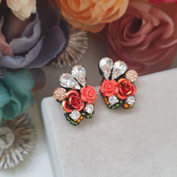 | ARAN16 | Bunny & Posies (Orange)