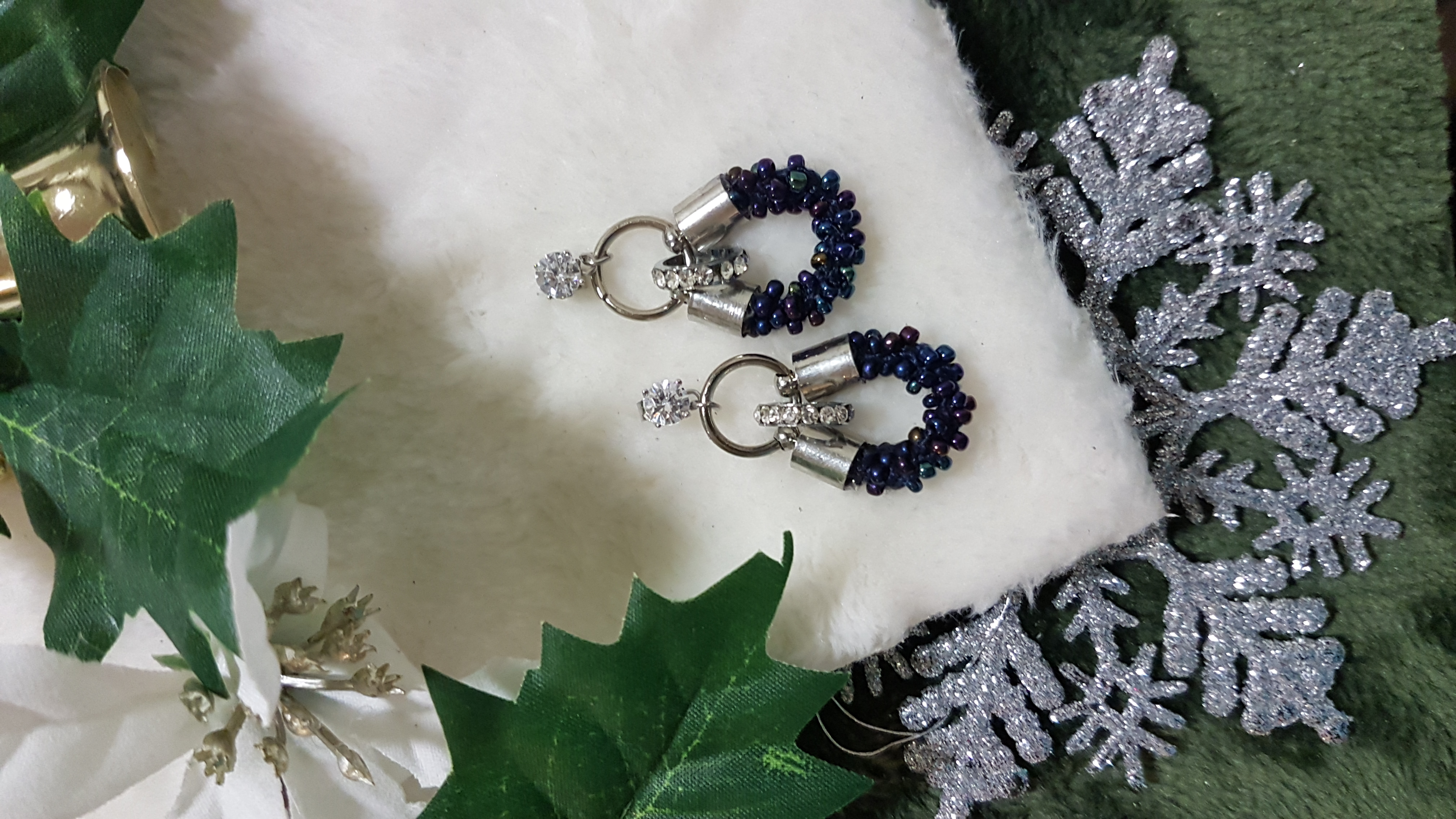 | ARF029 | Beaded Loop Earrings