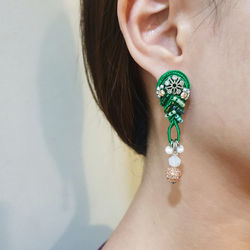 | AROF43| 柳- Serenity Willow Earrings