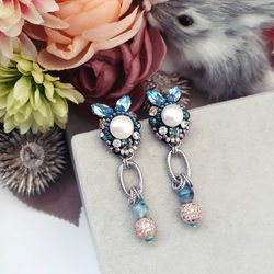 | ARAN02| Bunnylicious Pearl (Sky Blue)