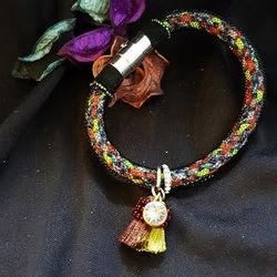 | ARF014 | Bracelet (Red) w/ tassels