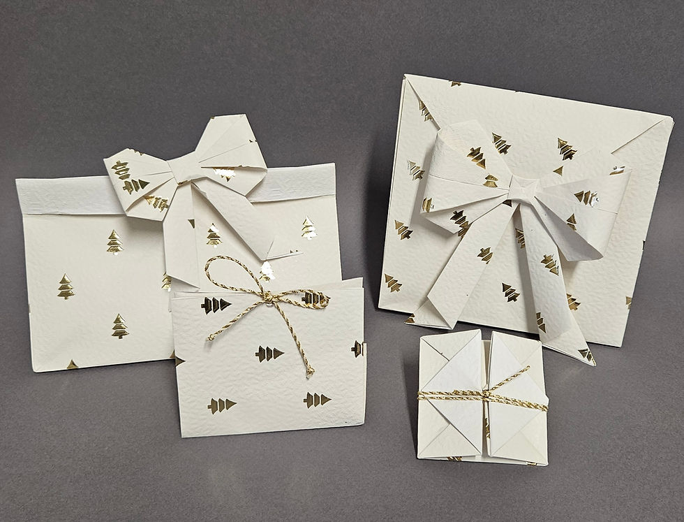 Schöner Schenken: Weihnachtspräsente dekorativ verpackt