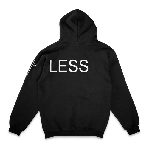Broken Hoodie - Black | LIMITLESS APRL