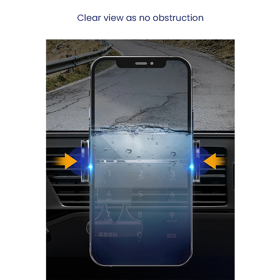 Thumbnail: Stuffcool Tener Pro Electric AC Vent Adjustable Car Mount Holder