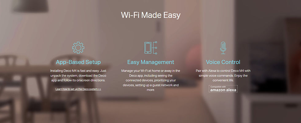Thumbnail: TP-Link Deco M4 Whole Home Mesh Wi-Fi System (AC1200)