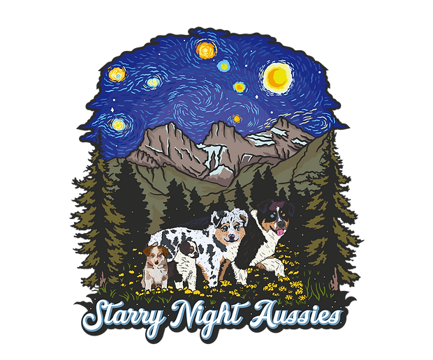 Starrynight Aussies Logo