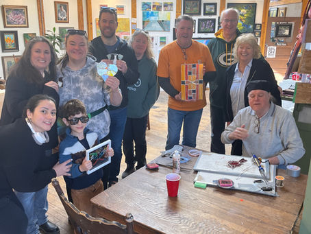 April 2025 - Stained Glass Class