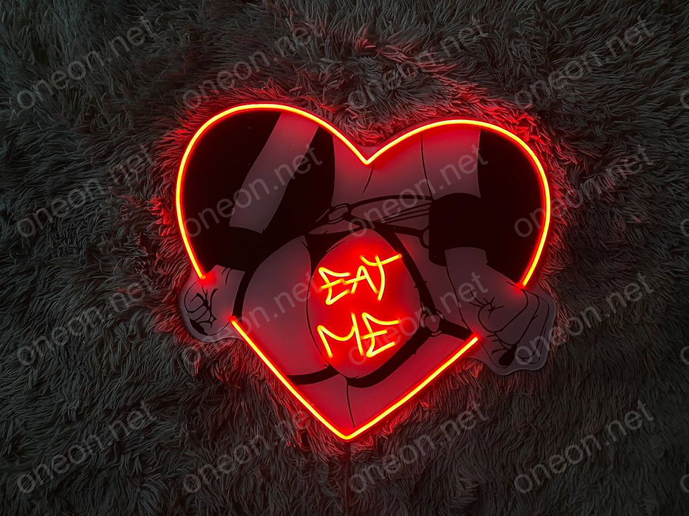 Thumbnail: Eat Me | LED Neon Artwork, Neon Sign Custom, Home Decor, Gift Neon Light