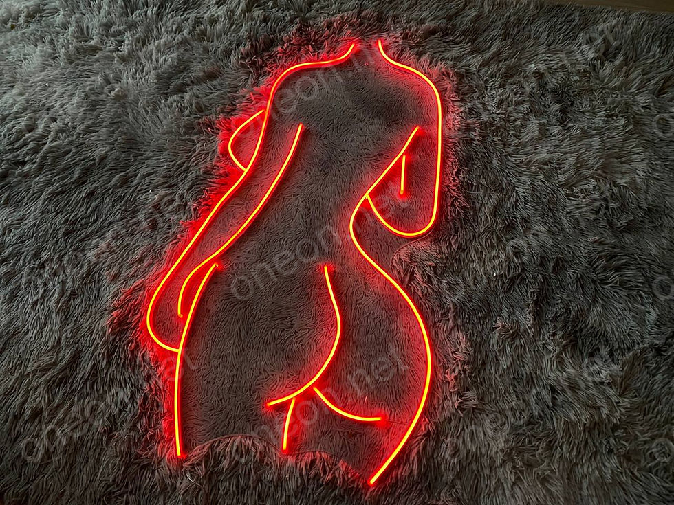 Thumbnail: Sexy Nude LED Neon Sign, Neon Sign Custom, Home Decor, Gift Neon Light