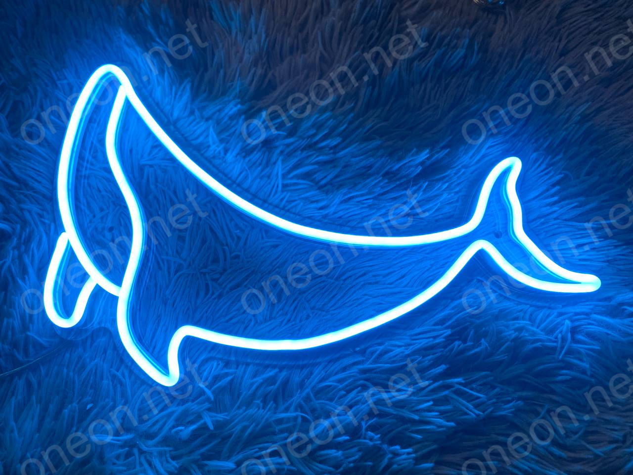Whale LED Neon Sign, Neon Sign Custom, Home Decor, Gift Neon Light