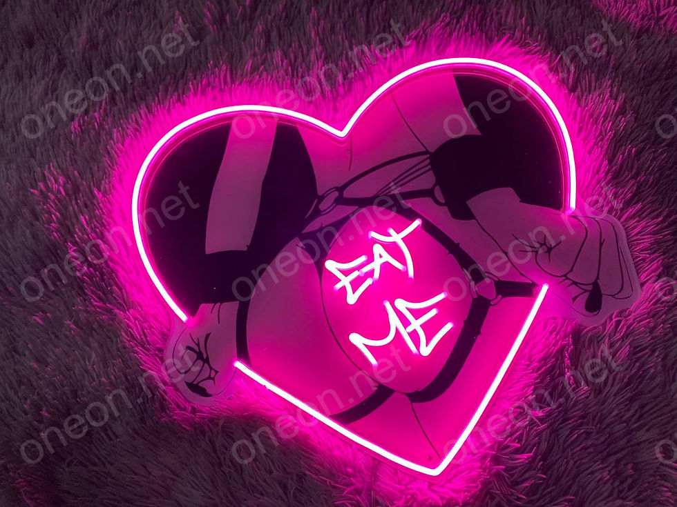 Thumbnail: Eat Me | LED Neon Artwork, Neon Sign Custom, Home Decor, Gift Neon Light