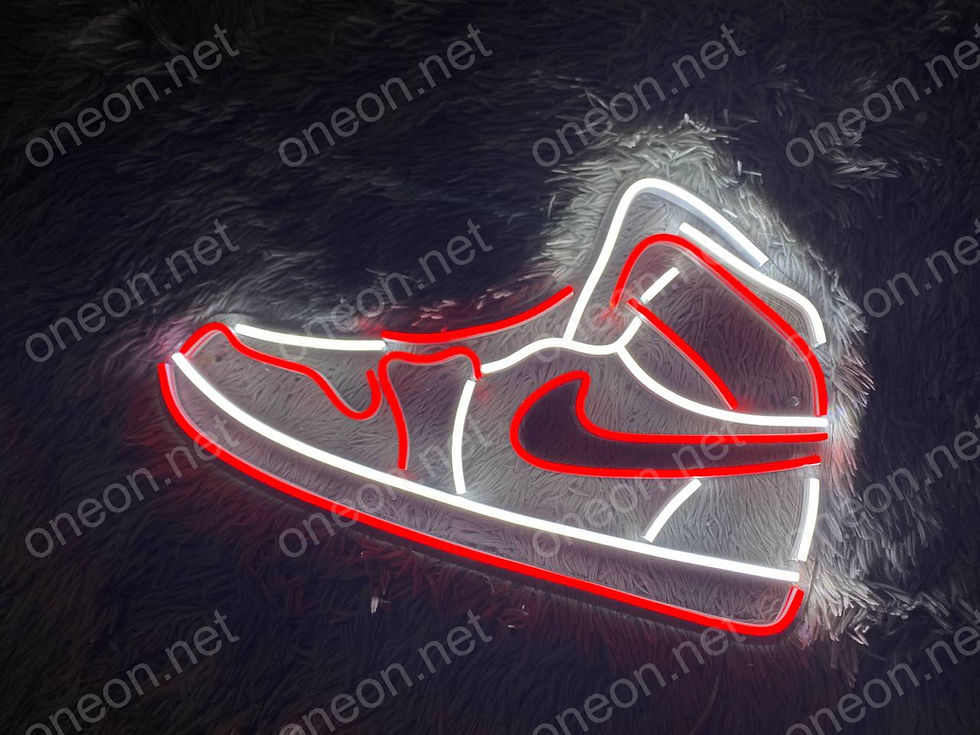 Thumbnail: Nike Air Jordan 1 LED Neon Sign, Neon Sign Custom, Home Decor, Gift Neon Light