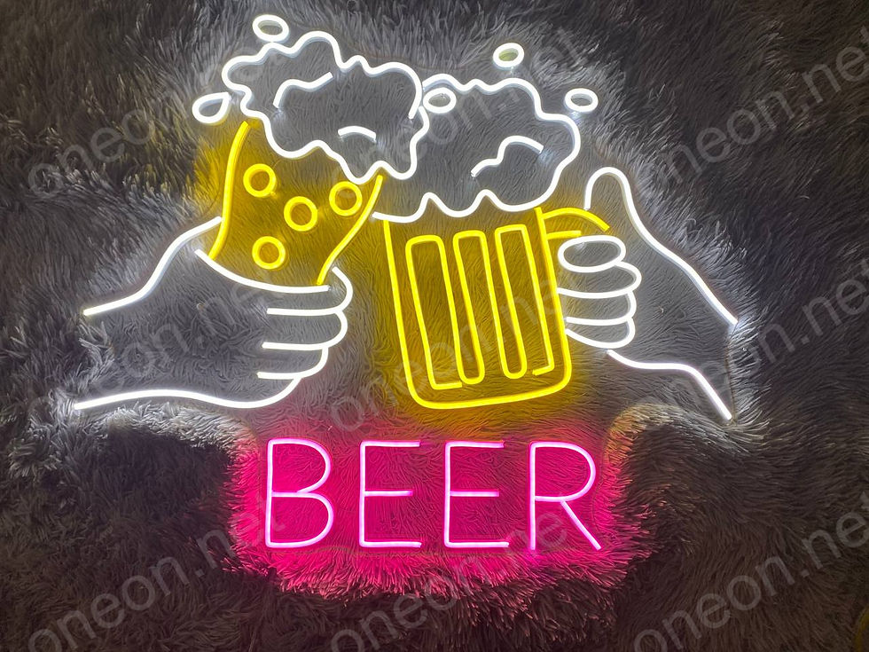 Thumbnail: Beer LED Neon Sign, Neon Sign Custom, Home Decor, Gift Neon Light