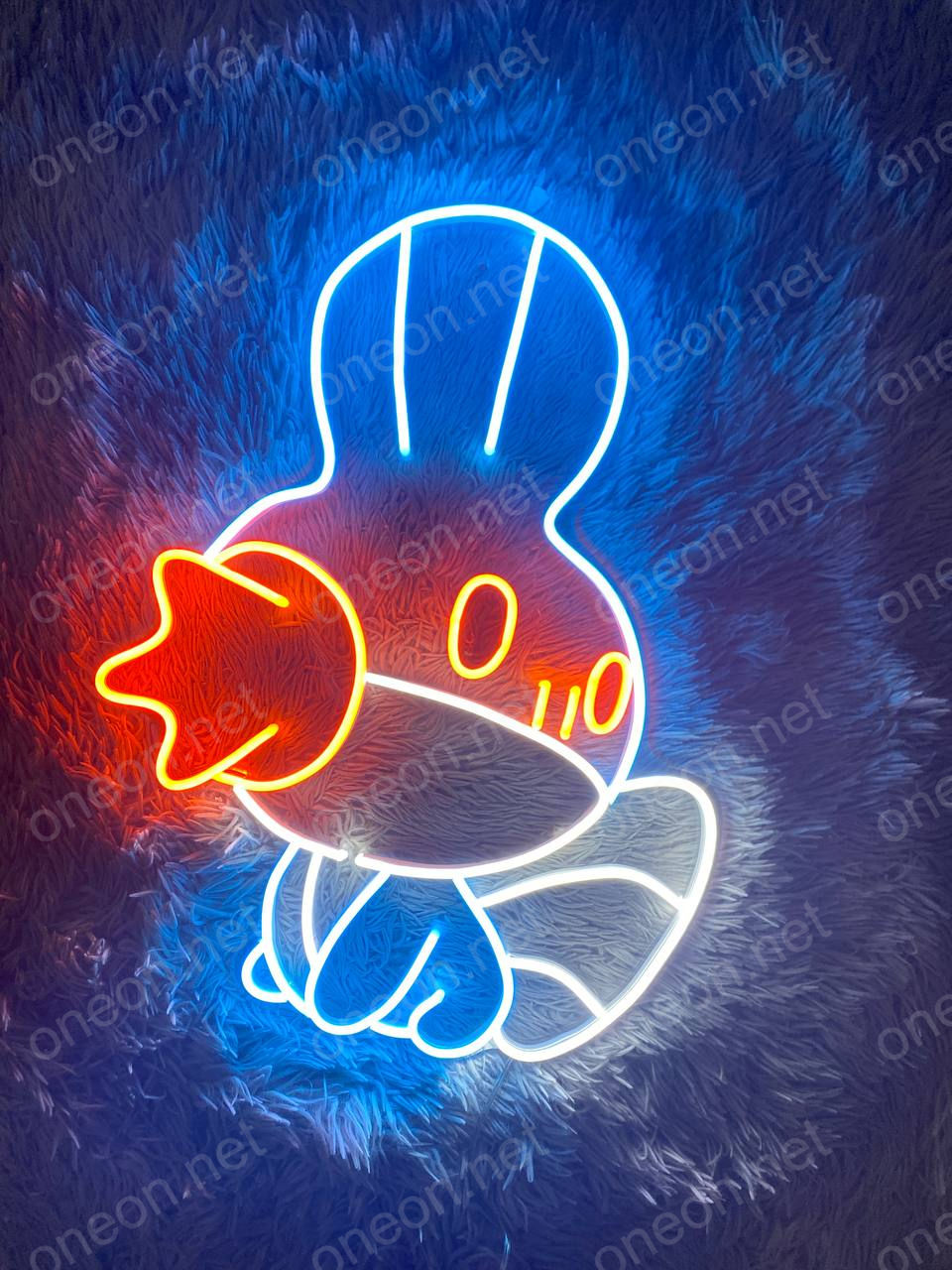 Thumbnail: POKEMON MUDKIP – MIZUGOROU | LED Neon Sign, Neon Sign Custom, Home Decor, Gift