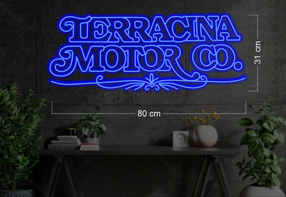 TERRACINA MOTOR CO. | LED NEON SIGN