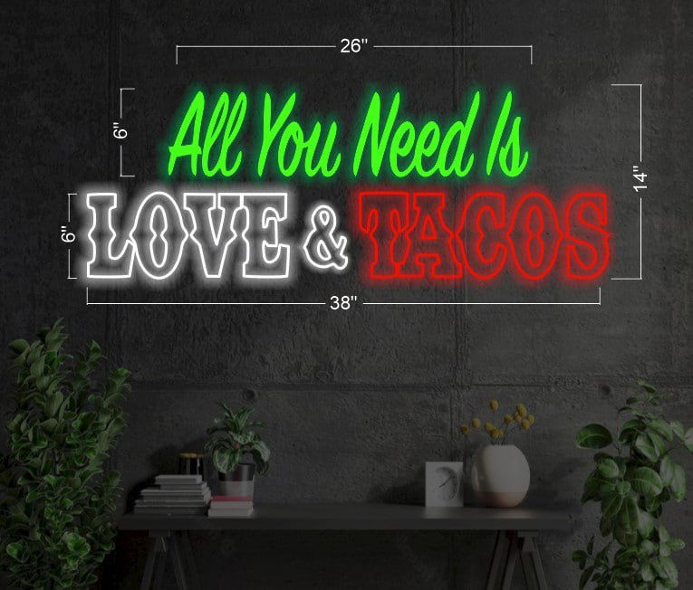 Miniaturbild: JAVI'S TACOS | LED NEON SIGN