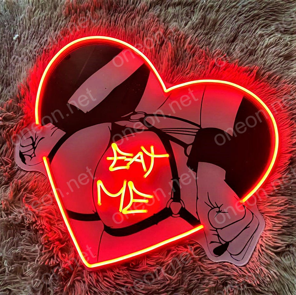 Thumbnail: Eat Me | LED Neon Artwork, Neon Sign Custom, Home Decor, Gift Neon Light