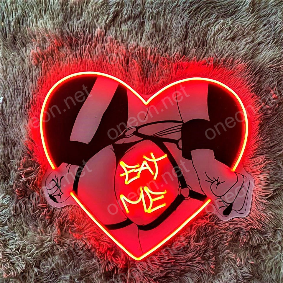 Thumbnail: Eat Me | LED Neon Artwork, Neon Sign Custom, Home Decor, Gift Neon Light