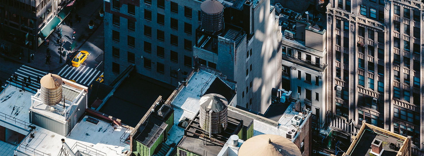 Aerial Photo of a City
