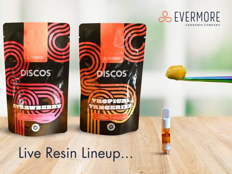 An Evermore Live Resin Line-Up