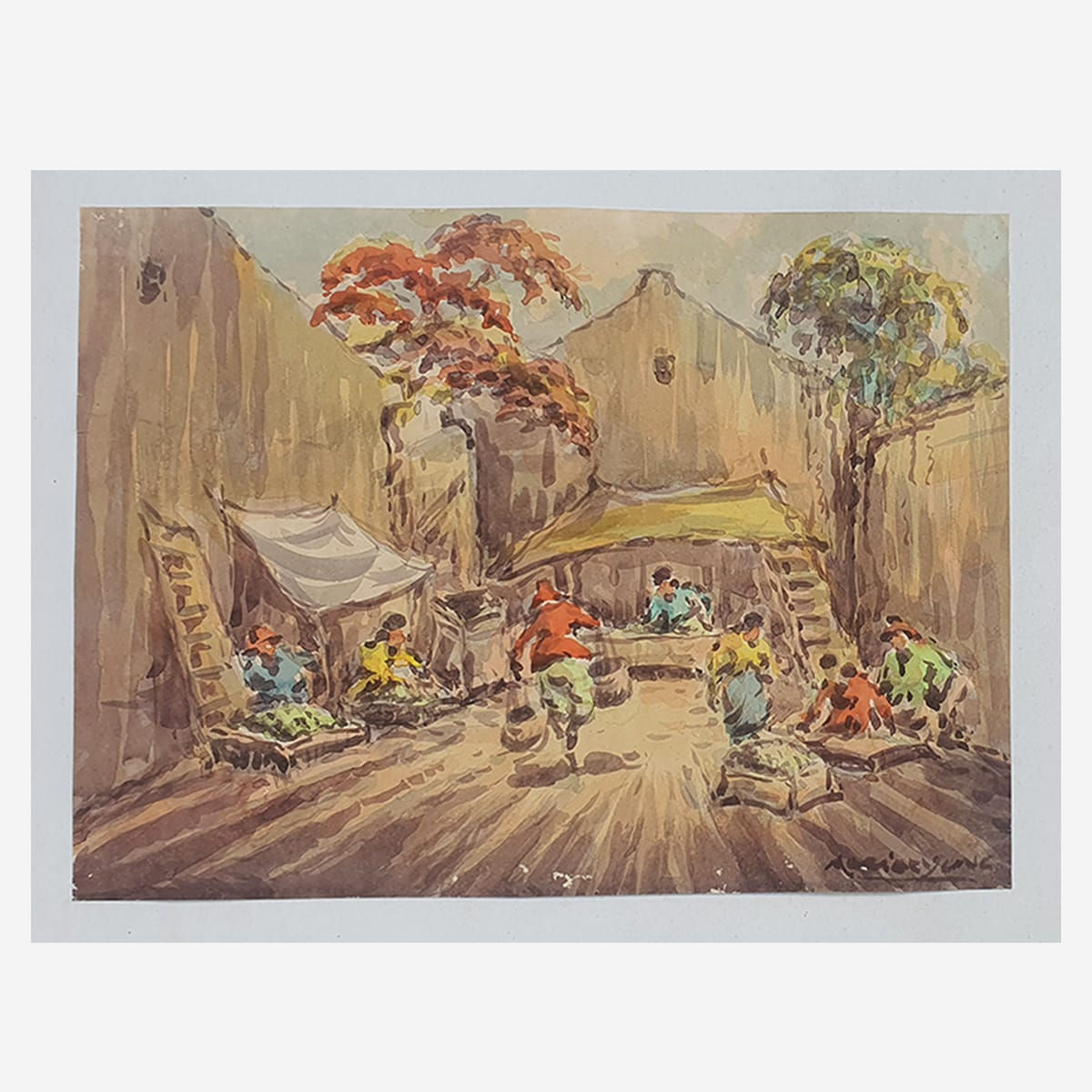 Balinese traditional market