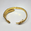 Thumbnail: Exquisite hand-carved Naga bracelet: 925 Silver with Borneo Diamonds