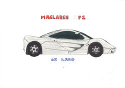 Título: "Mclaren F1 de Perfil"